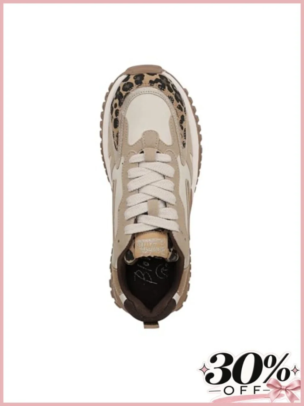 Platform Wedge Sneaker Vegan Lace-Up Cushioned Casual